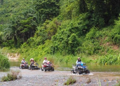 Program E4 Elephant camp, rafting 5 km, ATV 1 hour
