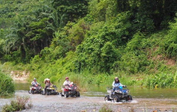 Program E4 Elephant camp, rafting 5 km, ATV 1 hour