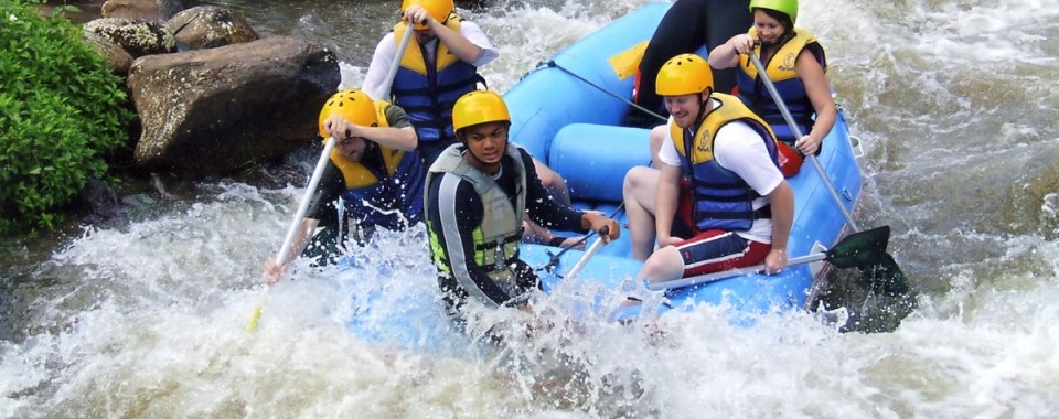 Program E2 Elephant camp, rafting 5 km