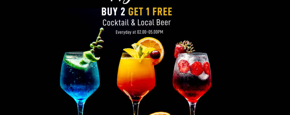 Happy Hour at Beach bar